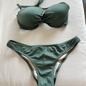 Green Women's Bikini Set